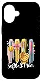 Photo Gallery softball mom softball coquette bat brushstroke, palla da softball custodia per iphone 16 Photo Gallery softball mom softball coquette bat brushstroke, palla da softball custodia per iphone 16