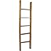 Ekena Millwork DECR019X072X04LDRBR Vintage Farmhouse 5 Rung Ladder, Barnwood Decor Collection, 19"W x 72"H x 3 1/2"D, Weathered Brown