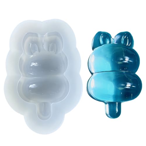 Mochi - Stampo in silicone a forma di spiedino, per pentole calde, riutilizzabile, ornamento per colata di alimenti, per appassionati, facile da usare