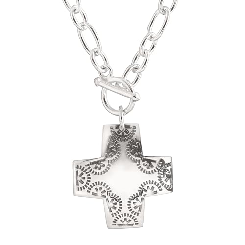 Silpada 'Cross Pendant' in Sterling Silver
