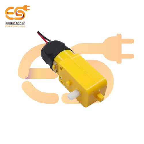 Image of Electronic Spices 3v-12v Dc Bo Motor Single Shaft Dc Gearbox Motor Gear Motor With Wire