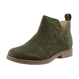 Hush Puppies Mazin Cayto Bootie Women's Boots Dark Olive Suede Size 6.5 M