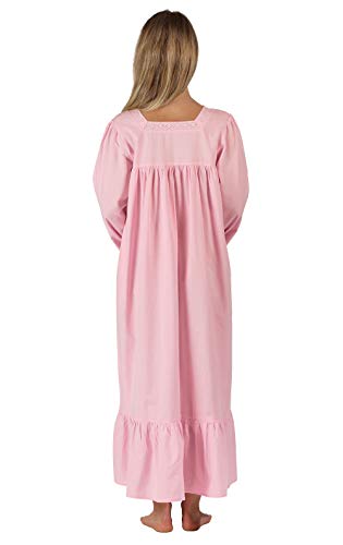 Image of The 1 for U Victorian Nightgown - Night Dress for Women Sleepwear, Kate 100% Cotton Gown