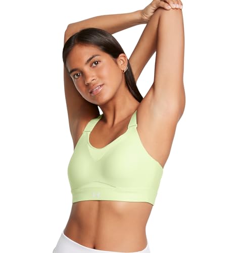 Under Armour Womens Infinity High Impact Sports Bra, (383) Retro Green / / Retro Green, Large A-C