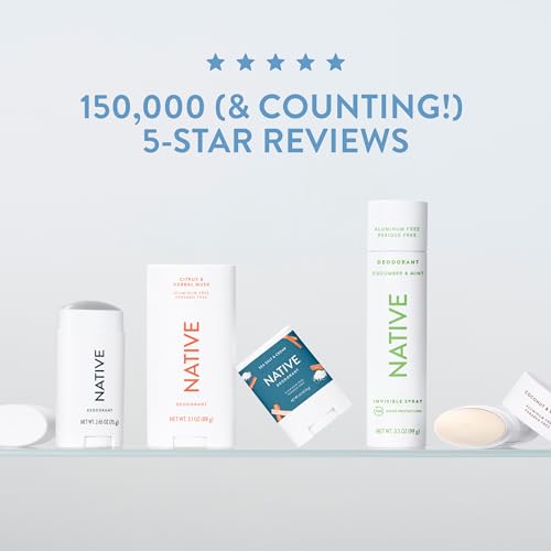 Native Deodorant Contains Naturally Derived Ingredients, 72 Hour Odor Control, Deodorant for Women and Men, Aluminum Free, Midnight Jasmine & Sage 2.65oz - image 8