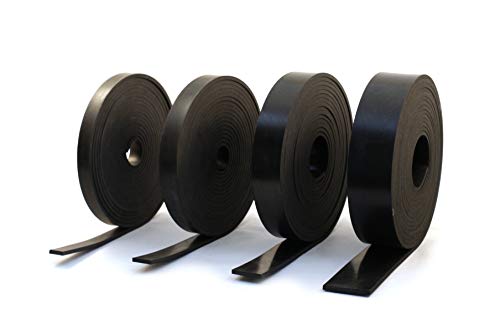 Solid Neoprene Black Rubber Strip 10mm wide x 4mm thick x 5m long - Image 2