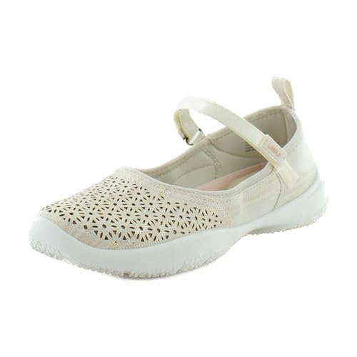 Jambu Dandelion Women's Casual Cream Shimmer Size 6.5 M