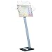Durable Info Sign Duo Floor Stand, Tabloid-Size 11