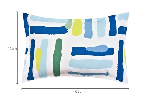 Image of Amazon Brand - Umi Super Soft Brushed Microfiber Cotton Pillow Covers, 2 Piece Pillow Covers(Not Pillow),Flange on Edges Pillow Covers 17X27(inches) 43X68(CM)