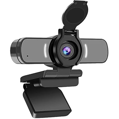 Dericam Webcam with Microphone, HD 1080P Webcam, Play and Plug Computer Camera for PC, Mac, Laptop, USB Webcam for Video Calling Streaming, Conference, Gaming, Online Classes Cover
