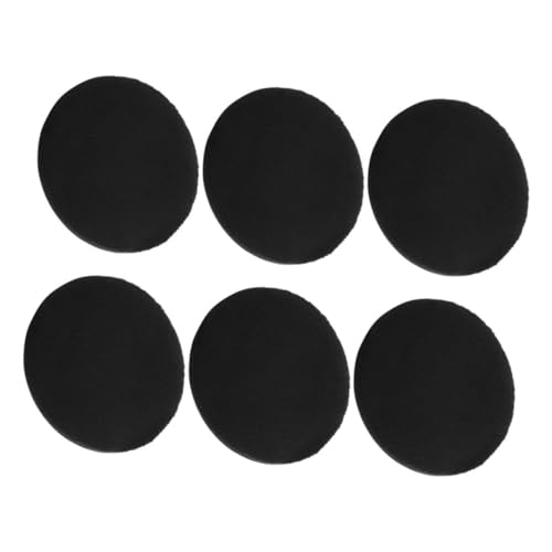 Gogogmee 6pcs Ultra Thin Makeup Powder Puff Applicators for Face Makeup Soft PU for Daily Use and Touch Ups Compatible with Powder Puff Boxes