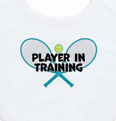 ChalkTalkSPORTS Tennis Baby & Infant Bibs | Soft Microfiber Tennis Baby Bibs - Image 3