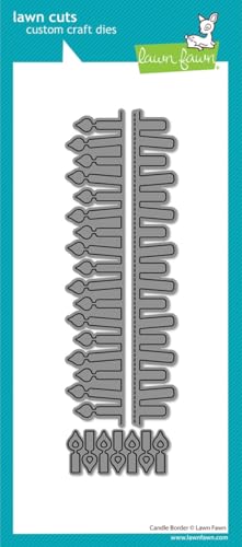 Bordure de bougie autonome Lawn Fawn LF3806 matrice de découpe acier