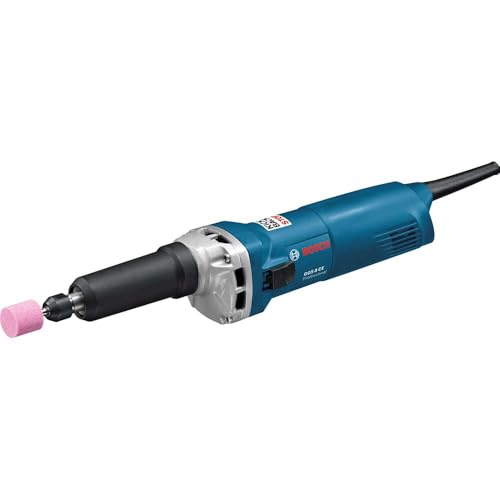 Bosch Professional Straight Grinder GGS 8 CE (110V, 750W, Includes 2x Spanner (13 and 19 mm), Collet with Locking nut 6 mm, in Cardboard Box)