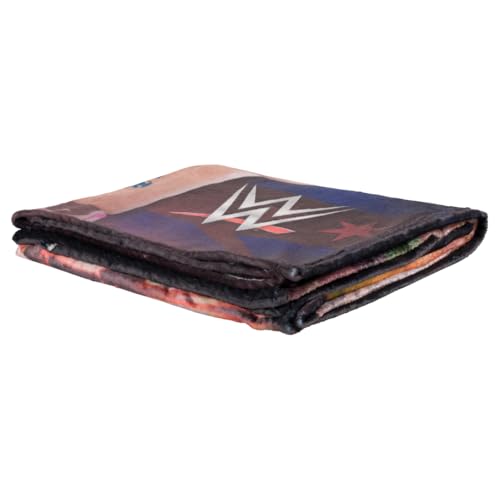 Image of WWE CM Punk Main Event Champions Bedding Super Soft Throw Blanket, 46 in x 60 in, (Official Licensed Product) by Franco Collectibles