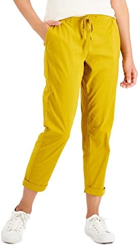 Style & Co. Pull On Cuffed Utility Pants