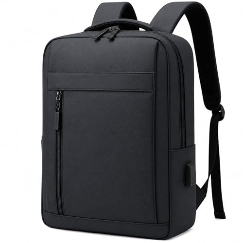 Mochila Executiva Slim para Notebook - Unissex Masculina e Feminina, Impermeável, Antifurto, Reforçada, Saída Cabo USB, Escola, Faculdade, Trabalho, Viagem