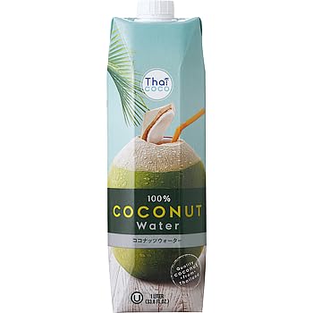 Amazon.co.jp: タイココ ピュアココナッツウォーター1L×2本