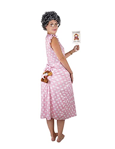 P'tit Clown Déguisement Humoristique Chien Perdu Adulte - Rose - Taille Unique