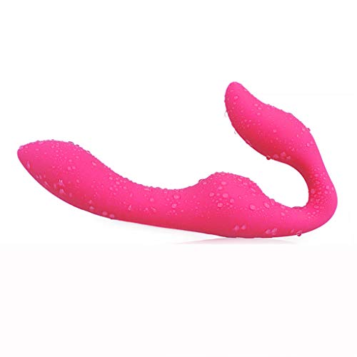 Sexowj 2019 Regalo Meraviglioso Toy Men Pocket Senza Spalline Strapons for Le Donne, Vǐbrators 9-Frequency - Coppie Impermeabile Vǐbrating Uovo for Lesbiche (Rose Red) Imballaggio Segreto al 100%