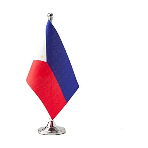Philippines Flag Filipino Table Desk Small Mini Flags Decorations Cover