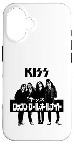 公式限定KISS Dressed To Kill スマホケース iPhone 16 用