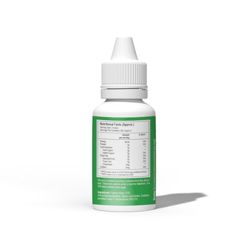 Image of Kare Via Stevia Liquid Drops Natural Pack of 2 x 30ml - Zero Calories & Zero Carbs, Sugar Substitute Great for Weight Control - 60ml