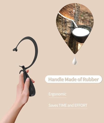 Juwelier-Sägerahmen, Schmuck-Bügelsägen-Griffwerkzeug, Gebogener Kappsägerahmen mit Schwarzem Griff, C-förmiger Sägerahmen ohne Sägeblatt für Holzbearbeitung, Handwerkswerkzeuge,