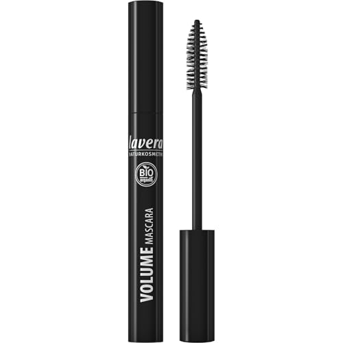 lavera Volume Mascara Wimperntusche - Natural & innovative Make up mit Bio Pflanzenwirkstoffe, 9ml