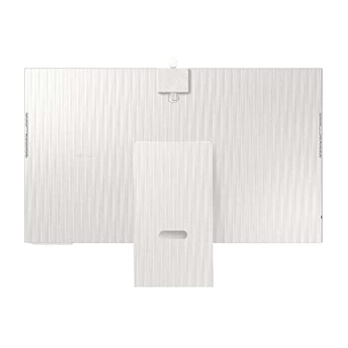 Samsung M8 Smart Monitor S32BM801UU, 32 Zoll, VA-Panel, Bildschirm mit Lautsprechern, 4K UHD-Auflösung, Bildwiederholrate 60 Hz, 3-seitig fast rahmenloses Design, inkl. Fernbedienung und Webcam, Weiß