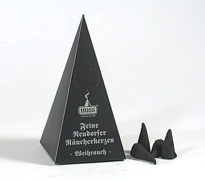 Huss, piramide di incenso, Sandel