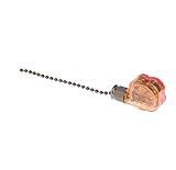 1Pcs Ceiling Fan Switch 3 Speed 4 Wire Pull Wire Switch With Rope For DIY Accessories