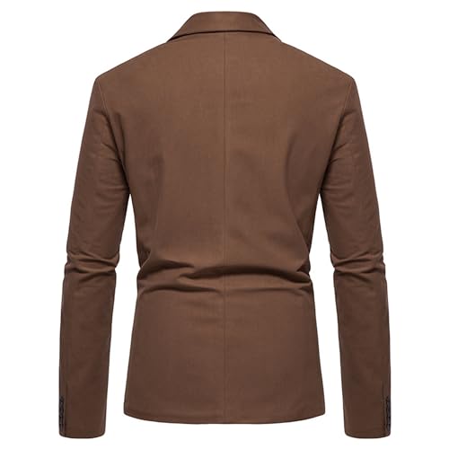 Mens Slim Fit Sport Coat Casual Blazer One Button Business Suit Jacket Stretch Travel Lightweight Suit Jacket3