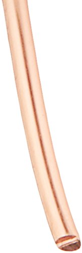 The Beadsmith Wire Elements 18-Gauge Lacquered Tarnish-Resistant Copper Wire for Jewelry Making, 10 Yard, 9.14 Meter Spool (Copper Color)