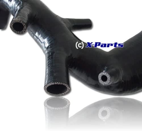 X-Parts Tubo di pressione di carico per S3 TT Leon 1.8T 20V tubo in tessuto rinforzato (nero) 1010511