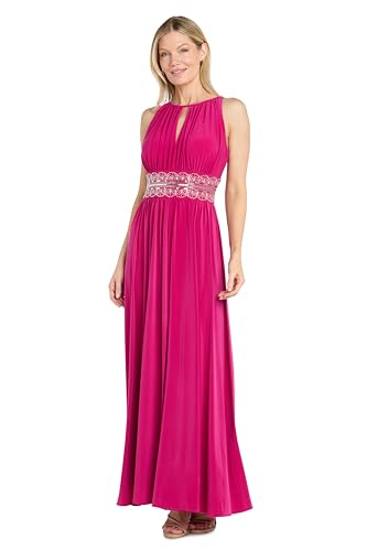 Image of R&M Richards Women's Beaded Waist Gown