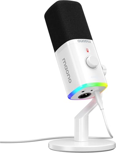 【開封済み・未使用】MAONO　ゲーミングマイク　PD100X　ノイズキャンセル Amazon.co.jp: MAONO XLR/USB ゲーミングマイク ノイズキャンセリング