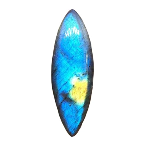 Labradorite naturelle marquise 42x14mm cabochon vrac pour bijoux DIY