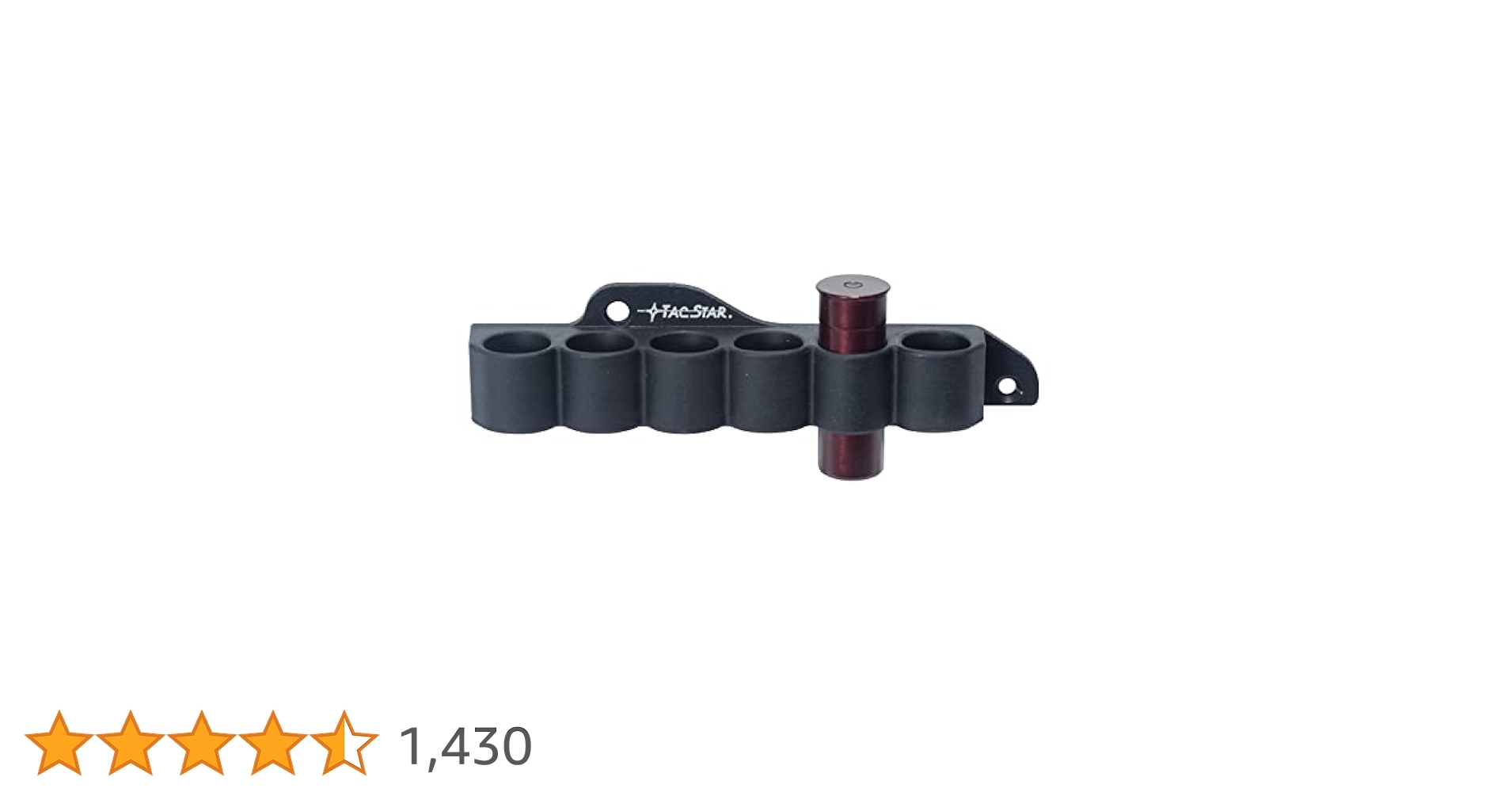 トイガン TACSTAR SIDESADDLE 4-SHOTSHELL CARRIER Amazon.com: TacStar 4 Shot Sidesaddle Black : Sports & Outdoors