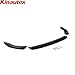 Kinautex Front Bumper Lip Splitter for Volkswagen Golf GTI MK8 2022-2025 V Style (Gloss Black)