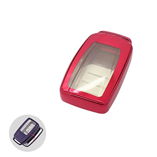 BROVACS Soft TPU Case Shell Cover Protector Holder Compatible with ACURA TLX RLX RDX MDX ILX Smart Remote Key Fob 2 3 4 5 Button SV9510 Red - Image 2