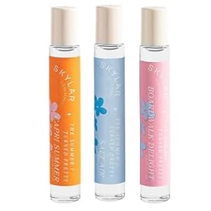 Skylar The Summer I Turned Pretty Eau de Perfume 3 Pack – Hypoallergenic & Clean Perfume for Women & Men, Vegan & Safe for Sensitive Skin