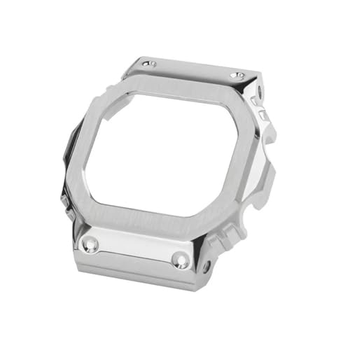 Bracelet en acier inoxydable et lunette métallique premium pour Casio G-Shock 5600 et 5610