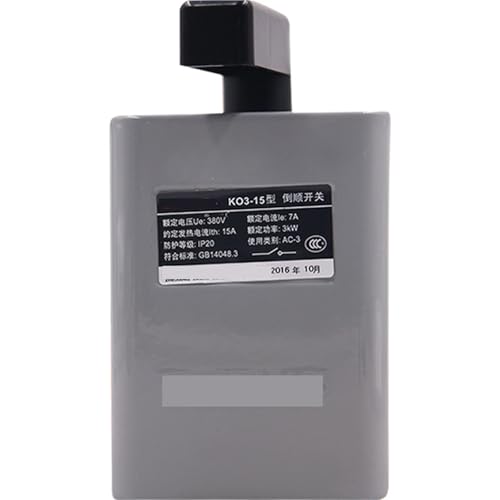 Interruptor inverso KO3-15 trifásico y monofásico de 15A para motor eléctrico de superficie
