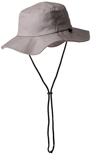 Quiksilver Mens Bushmaster Sun Protection Floppy Visor Bucket Hat, Sleet, Large Us #TOP1