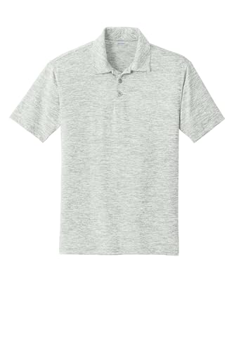 SPORT-TEK Unisex PosiCharge Electric Heather Polo | Camiseta con Cuello y Manga Corta para Hombre y Mujer, Ajuste Casual para Trabajo y Golf