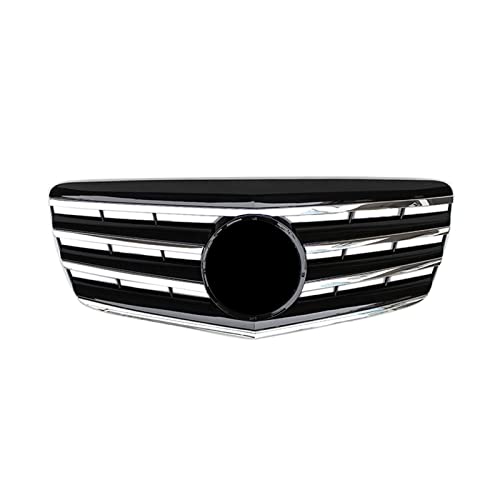 Parrilla delantera para Benz Clase E W211 2007-2009 en estilo AMG con emblema incluido