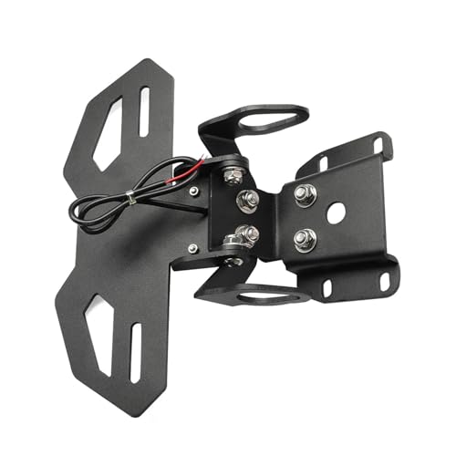 Support de plaque d'immatriculation réglable pour moto Yamaha R7 - 3