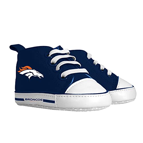 Image of Baby Fanatic Pre-Walker Hightop, Denver Broncos (Model: DEB64002)