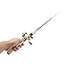Ice Fishing Rod Reel Combo Kit Jigs Bobber Gear Set for Freshwater Saltwater Fishing